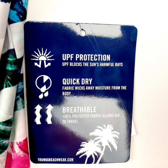 Trunks Surf & Swim Men's Tank Top UPF 50+ Multicol - Picture 4 of 6